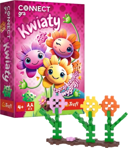 Brætspil Connect Kwiaty fra TREFL