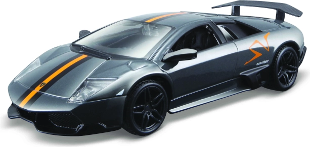 Model Lamborghini Murciélago LP 670-4 SV mat grå 1:32