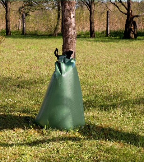Vandingspose 75 l af PVC, grøn