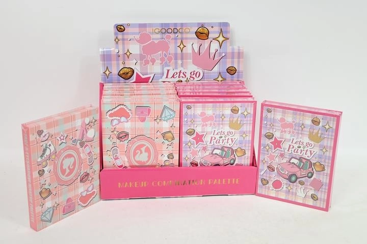Børnekosmetiksæt med palette og spejl