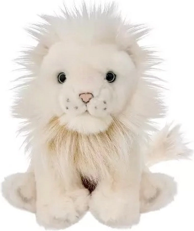 Hvid løve 25 cm – plysdyr BEPPE ZOO
