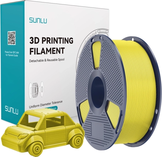 Sunlu PETG-filament gul