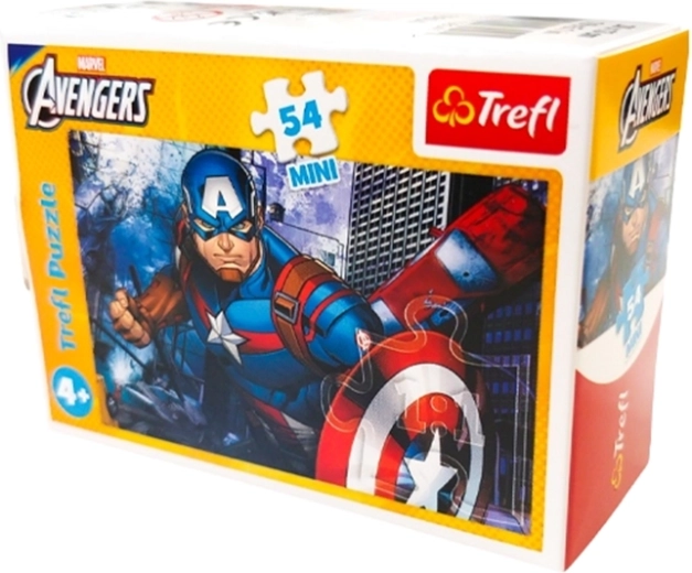 Trefl puslespil Avengers: Kaptajn Amerika, 54 brikker