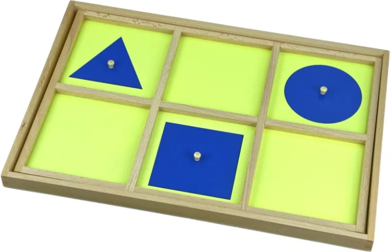 Geometrisk bakke med former