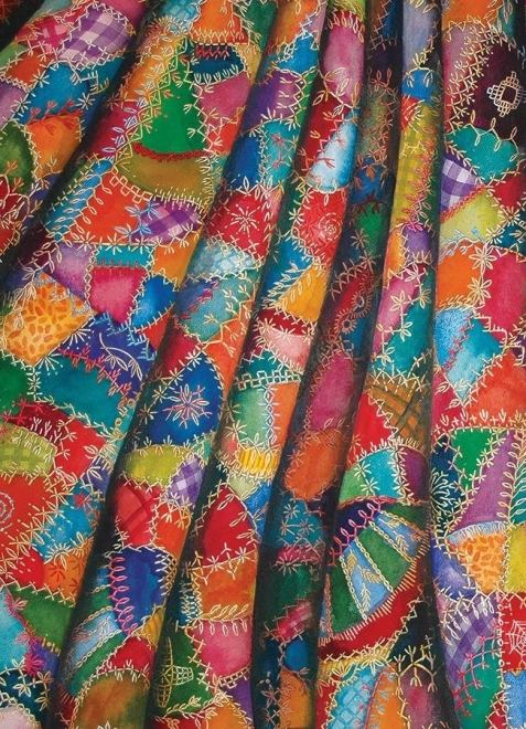 COBBLE HILL puslespil Skør quilt – 1000 brikker