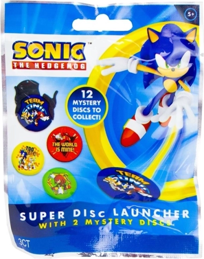 Sonic Mini flyvende disk med affyrer – flere varianter