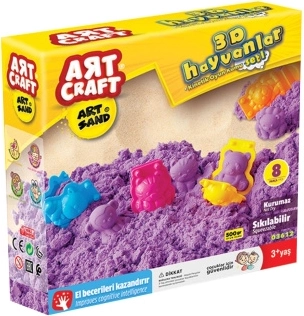 ART CRAFT kinetisk sand til fremstilling af dyr 500 g