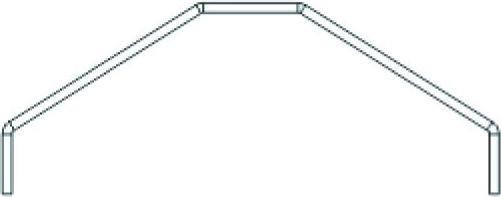 Bageste stabilisator X3 2,5 mm