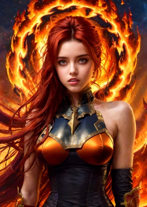 Enjoy puslespil elementet ild 1000 brikker