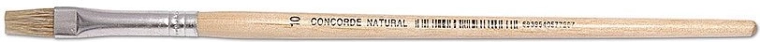 Flad skolepensel CONCORDE Natural nr. 10