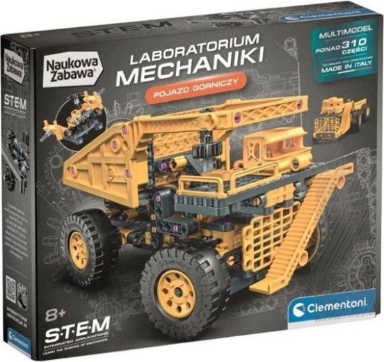 Mekanisk laboratorium – dumptruck 2 i 1 byggesæt