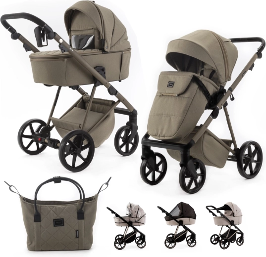 Adamex Delta Natura taupe kombivogn 2-i-1