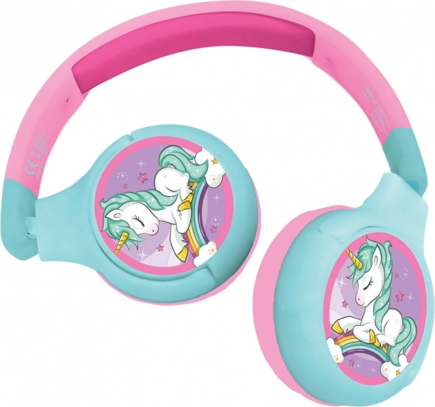 Sammenklappelige Unicorn Bluetooth-hovedtelefoner