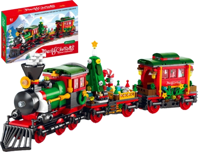Lele Brother adventskalender Juleekspressen (789 dele)