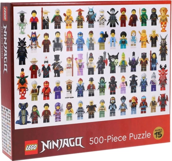 Puslespil LEGO NINJAGO – 500 brikker