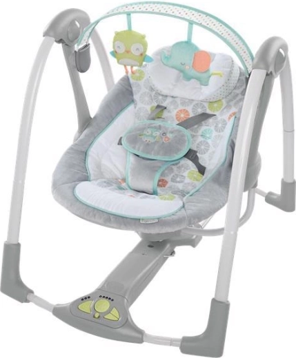 Ingenuity vugge med melodi Hoots & Hugs 0 m+ op til 9 kg