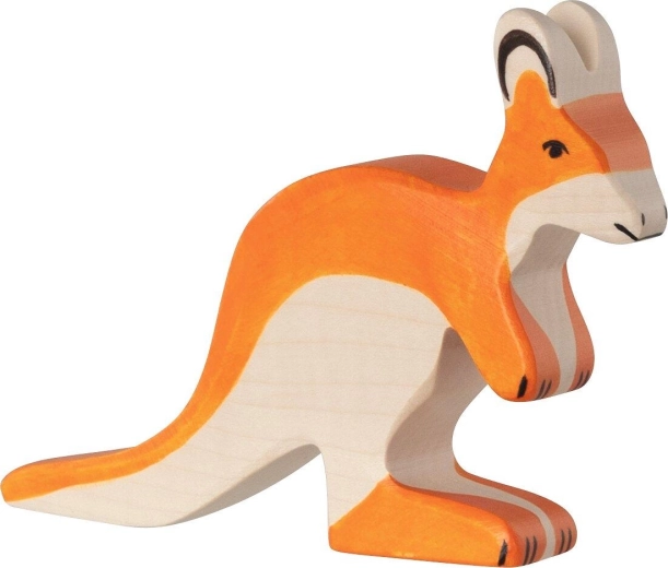 Holztiger lille kænguru - 1 stk.