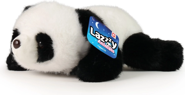Plys panda til at ligge på 29 cm Lazzy Animals