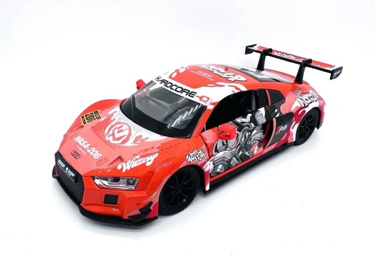 MSZ Audi R8 LMS 1:24 med lys og lyd - 1 stk.