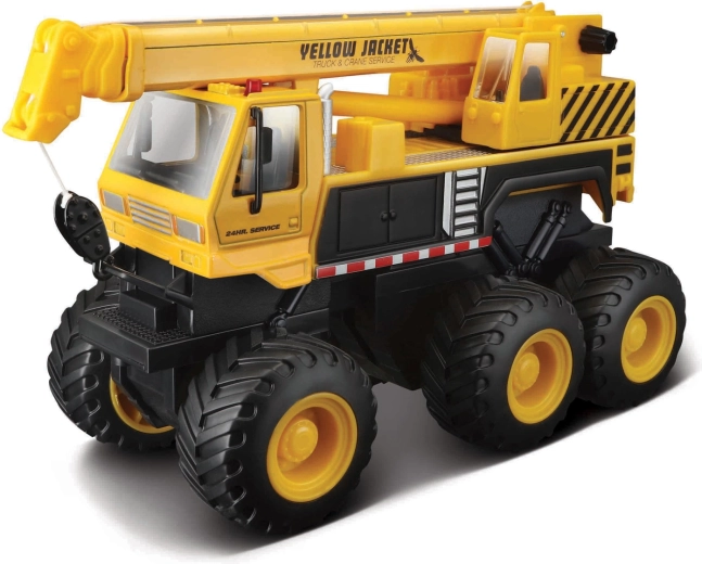 Maisto Builder Zone Quarry Monsters erhvervskøretøj med kran