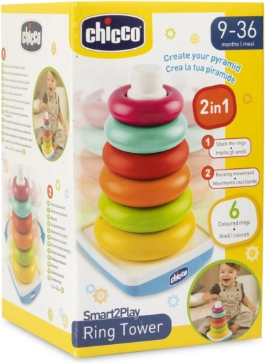 Chicco stabeltårn med ringe 9m+