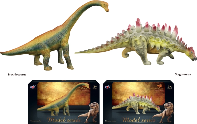 Dinosaurverden – dinosaurfigurer, 2 varianter
