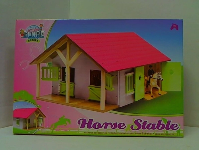 Træstald til heste 1:24