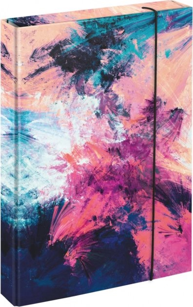 Baagl mapper til skolehæfter A4 Jumbo Abstract