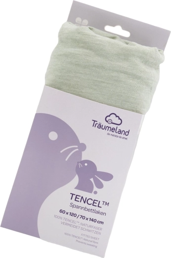 Träumeland stræklagen Tencel uni desert sage