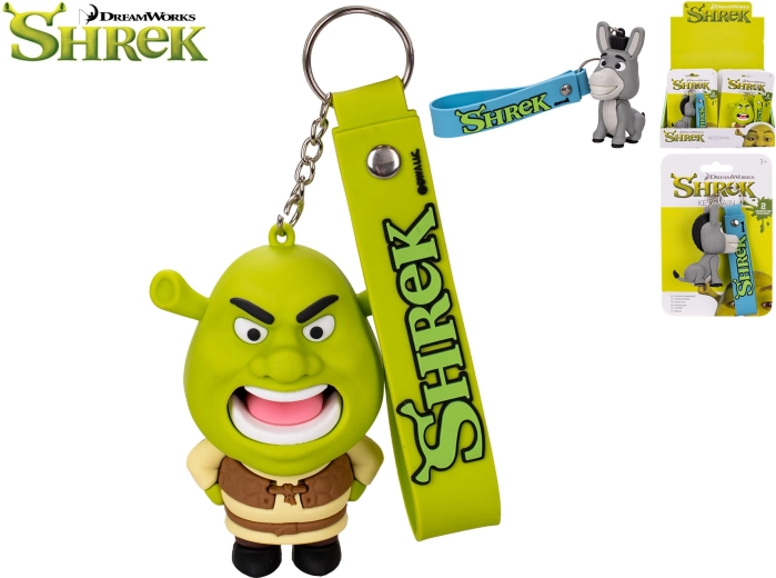 Nøglering med Shrek-figur – 1 stk.