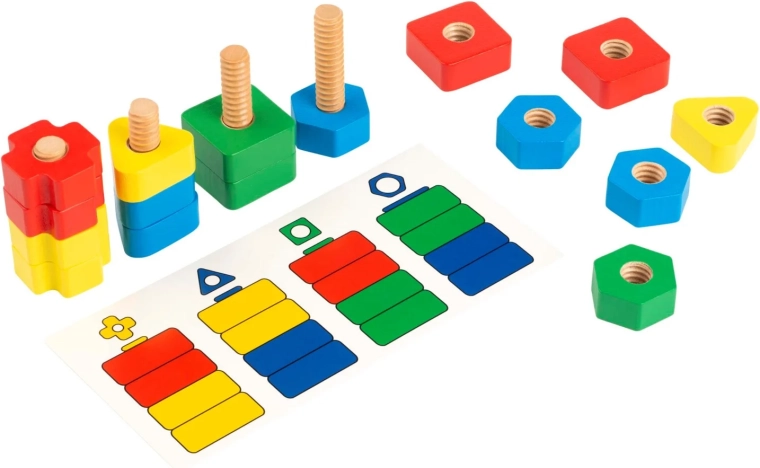 Toys for Life møtrikker og skruer