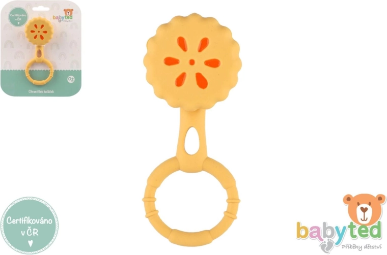 Silikone rangle og bidering til baby Babyted 13 × 5 cm