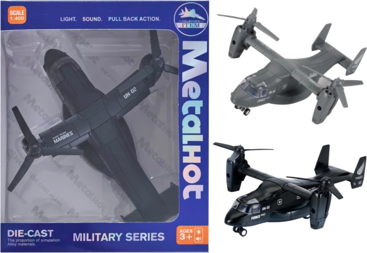 Model af militærfly V-22 Osprey 1:400