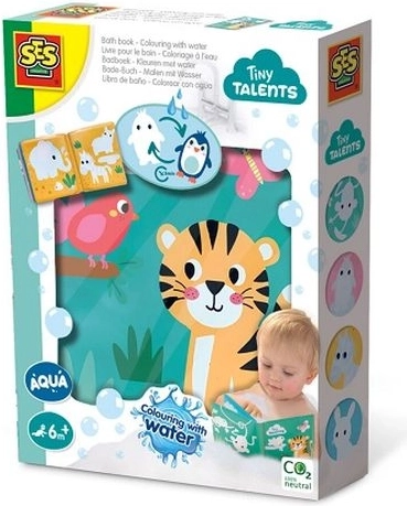 SES Creative magisk badebog – mal med vand