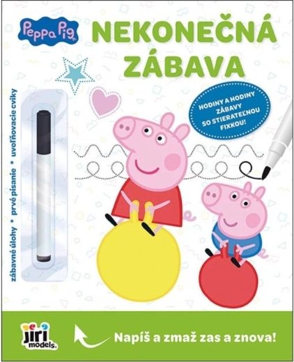 Uendelig sjov – kreativt, aftørreligt Peppa Pig-hæfte
