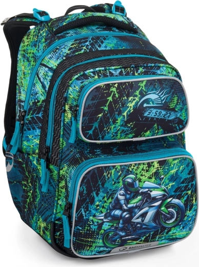 Bagmaster skoletaske dopi 25 b motorcykel