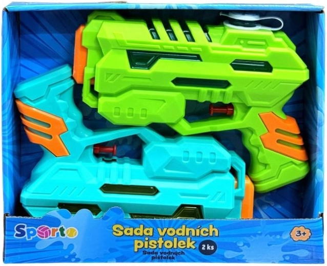 Sporto sæt med vandpistoler 2 stk.