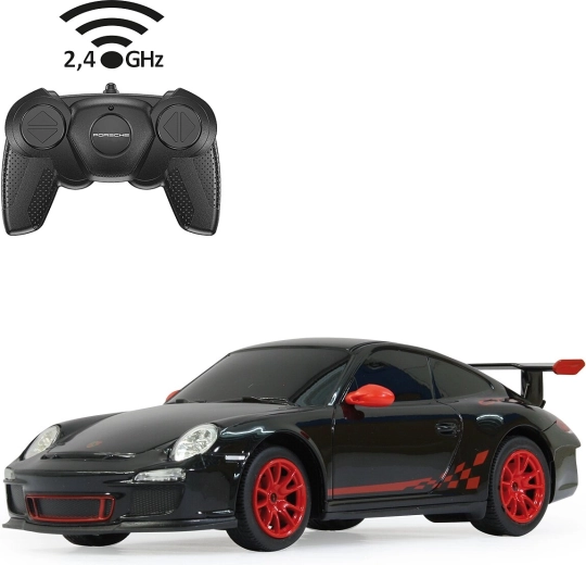 Fjernstyret Porsche GT3 RS 1:24 sort