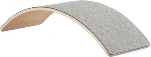 Balancebræt Crescent - med tekstilpolstring - op til 150 kg