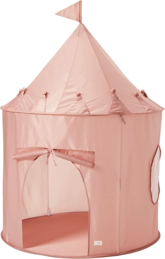 3 Sprouts børnetelt af genanvendt polyester misty pink - 1 stk.