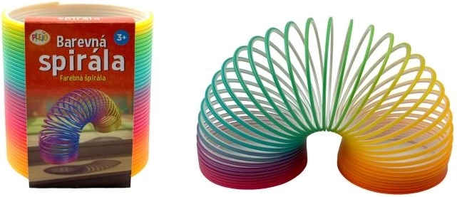 Farverig spiral PLEJO – magisk trappeakrobat