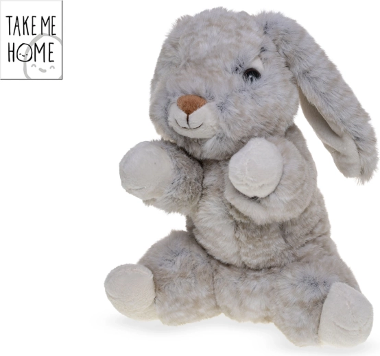 Siddende plyskanin Take Me Home 20 cm