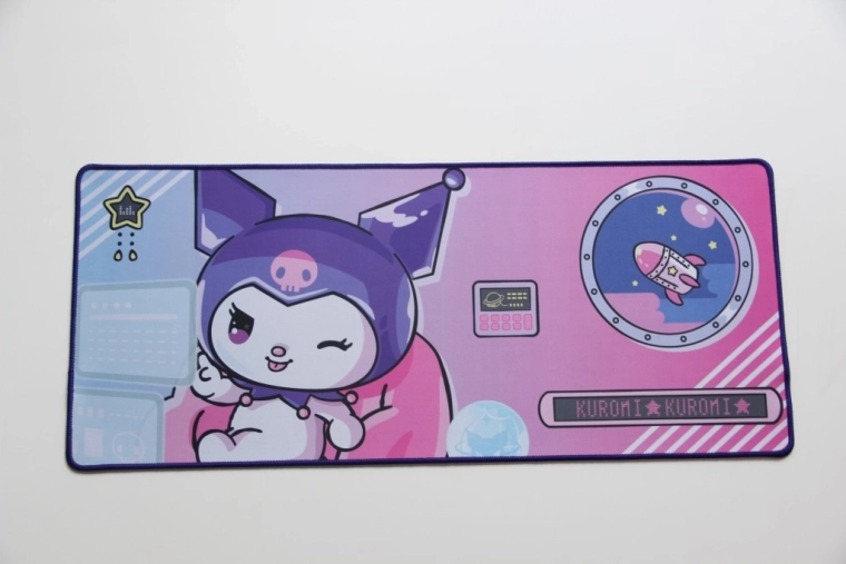 Hello Kitty gaming-musemåtte til skrivebord (jumbo) Kuromi