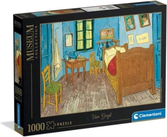 Clementoni Museum Collection puslespil 1000 brikker – Soveværelset i Arles (van Gogh)
