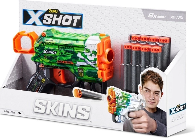 Affyringsenhed SKINS MENACE (8 pile) mønster A