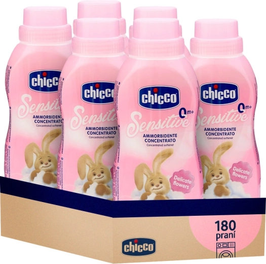 Chicco skyllemiddel Baby Sensitive Blomsterkram, koncentreret 750 ml (6×30 vaske)