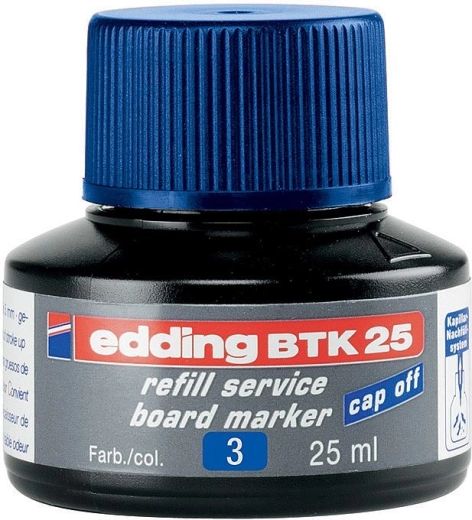 Edding BTK 25 blå blæk – påfyldning til whiteboardtuscher