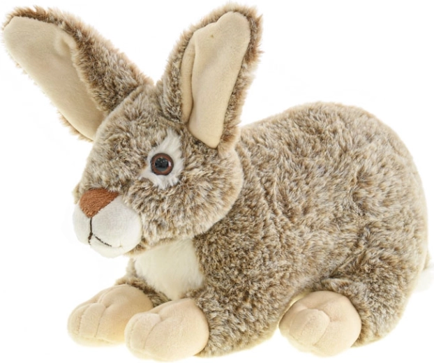 Plys-kanin 28 cm, brun