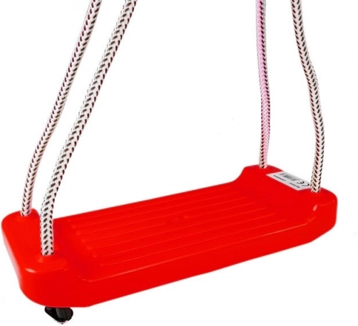 Havegynge Plastiksæde rød 5252