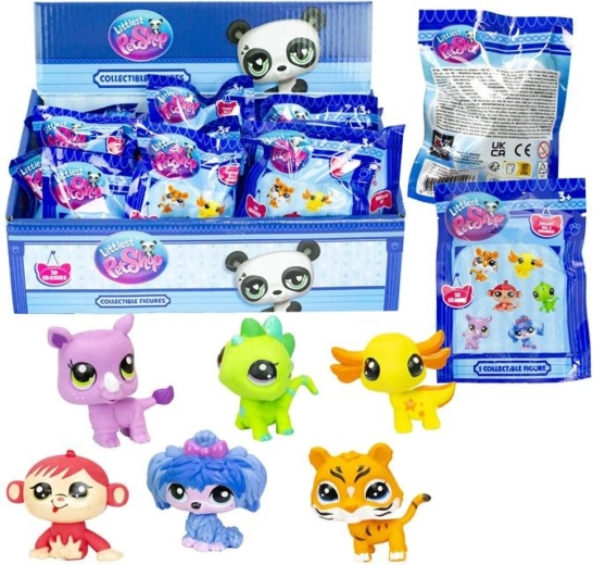 Figur Littlest Pet Shop – viskelæder, assorterede varianter i pose